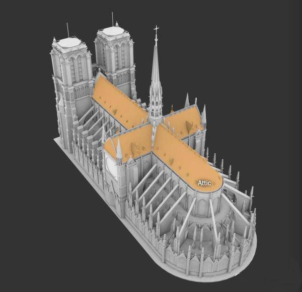光固化3D打印機復原巴黎圣母院，為今后修復提供借鑒